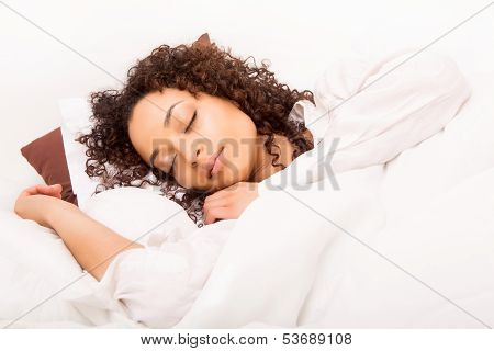 African Woman Slepping