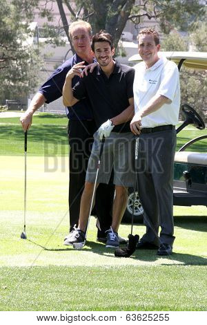 LOS ANGELES - APR 14:  Brandon Beemer at the Jack Wagner Anuual Golf Tournament benefitting LLS at Lakeside Golf Course on April 14, 2014 in Burbank, CA