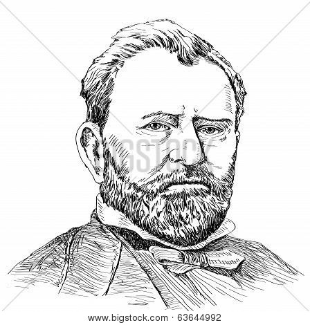 Portraits Ulysses S. Vector & Photo (Free Trial) | Bigstock
