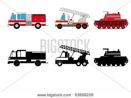 Fireman transportation