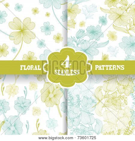 Seamless Patterns Set