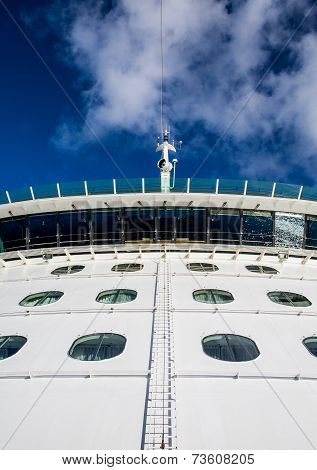 Ships Bridge Over Portholes
