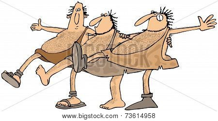 Caveman cancan