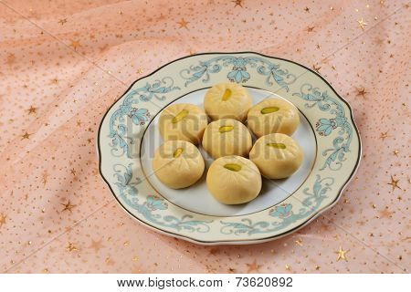 A favorite indian sweet - Milk Pedha