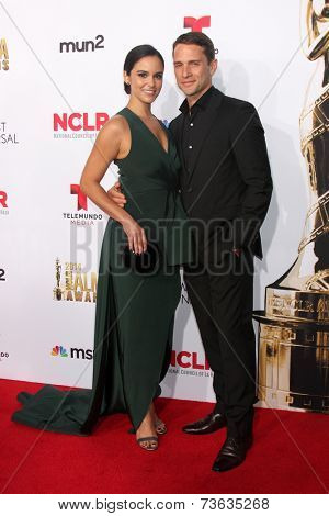 LOS ANGELES - OCT 10:  Melissa Fumero, David Fumero at the 2014 NCLR ALMA Awards Arrivals at Civic Auditorium on October 10, 2014 in Pasadena, CA