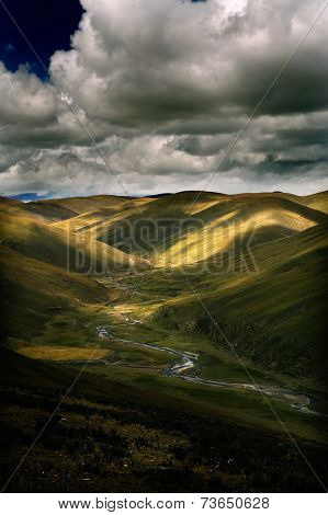 The scenery in West Sichuan