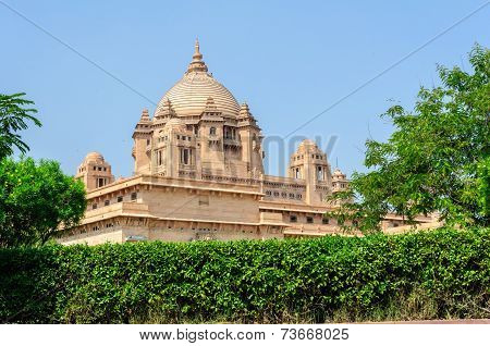 Outside View Of Umaid Bhawan Palace Of Rajasthan