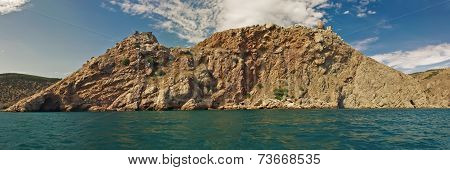 crimea rock sea