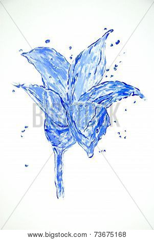Painting of a flower