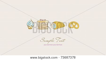 coffe tea and sweet