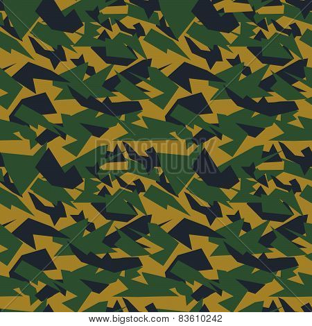 Seamless military camouflage texture.