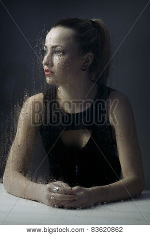 Single Woman In Frustration