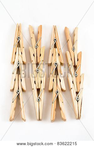 Clothespins Wooden