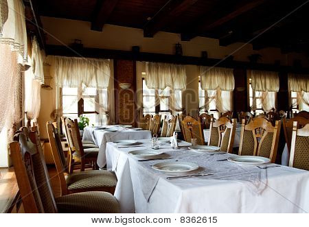 Intérieur du restaurant