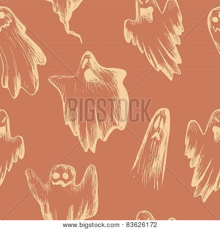 Vector Halloween seamless