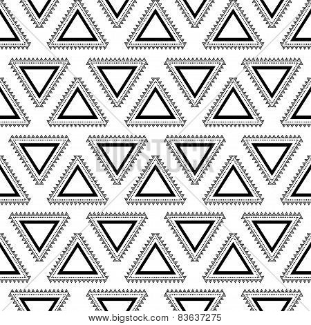 Aztec seamless pattern.