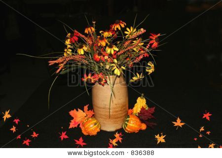 Jesień kwiat układ