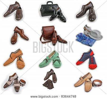 Male shoes collection