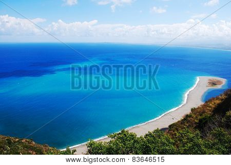 Italy View From Sicily