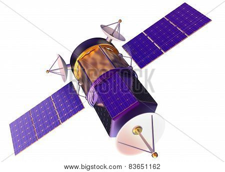 3D model of an artificial satellite of the Earth