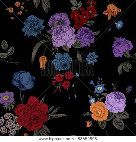 Seamless vector vintage pattern