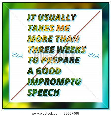 Modern retro digital poster with typographic quote