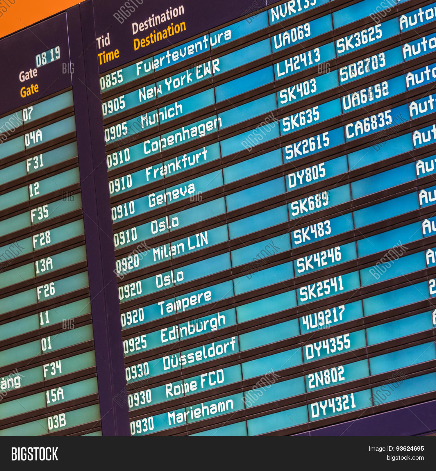 Flight Departures Image & Photo (Free Trial) | Bigstock