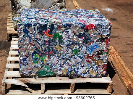 Recycle Can Cube