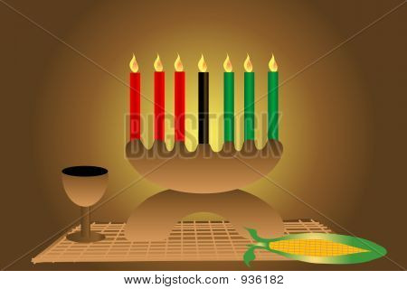 Ilustración de Kwanzaa