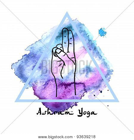 Element yoga mudra hands
