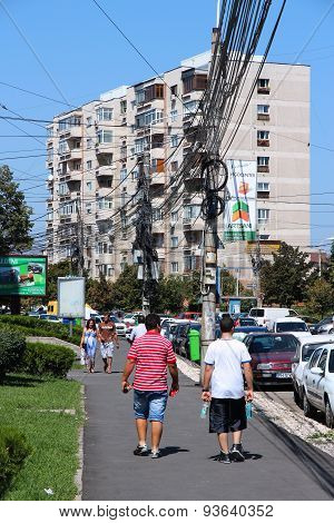 Tangled Cables In Romania