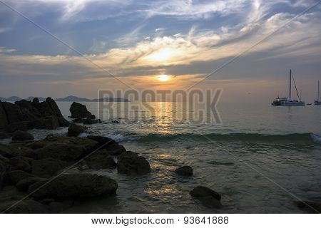 Stones on the Beach.