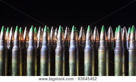 Bullets With Green Tips