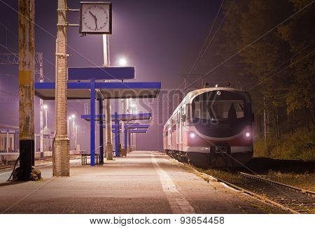 The train station