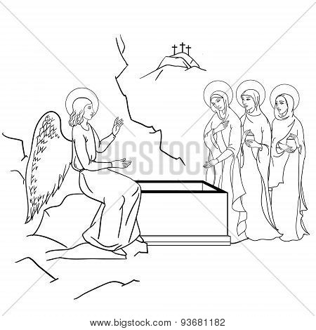scene of Mary Magdalene