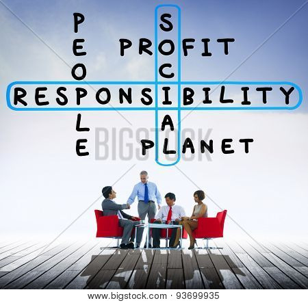 Social Responsibility Reliability Dependability Ethics Concept