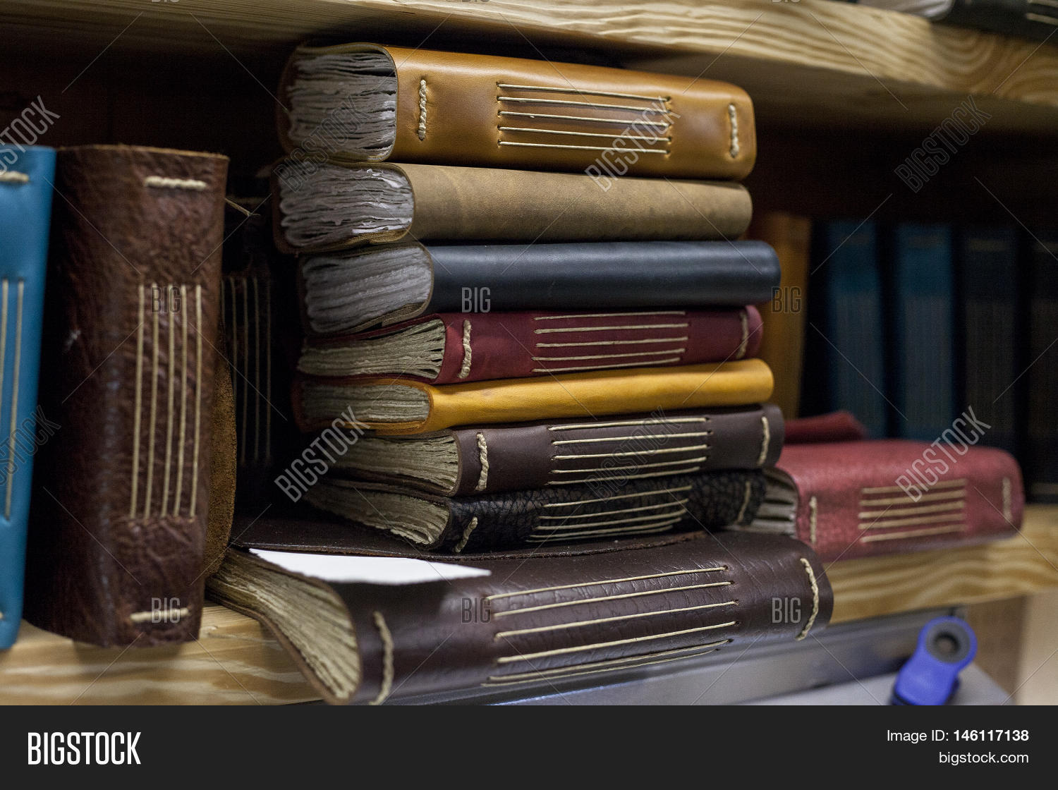 Stack Newly Bound Book Image & Photo (Free Trial) Bigstock