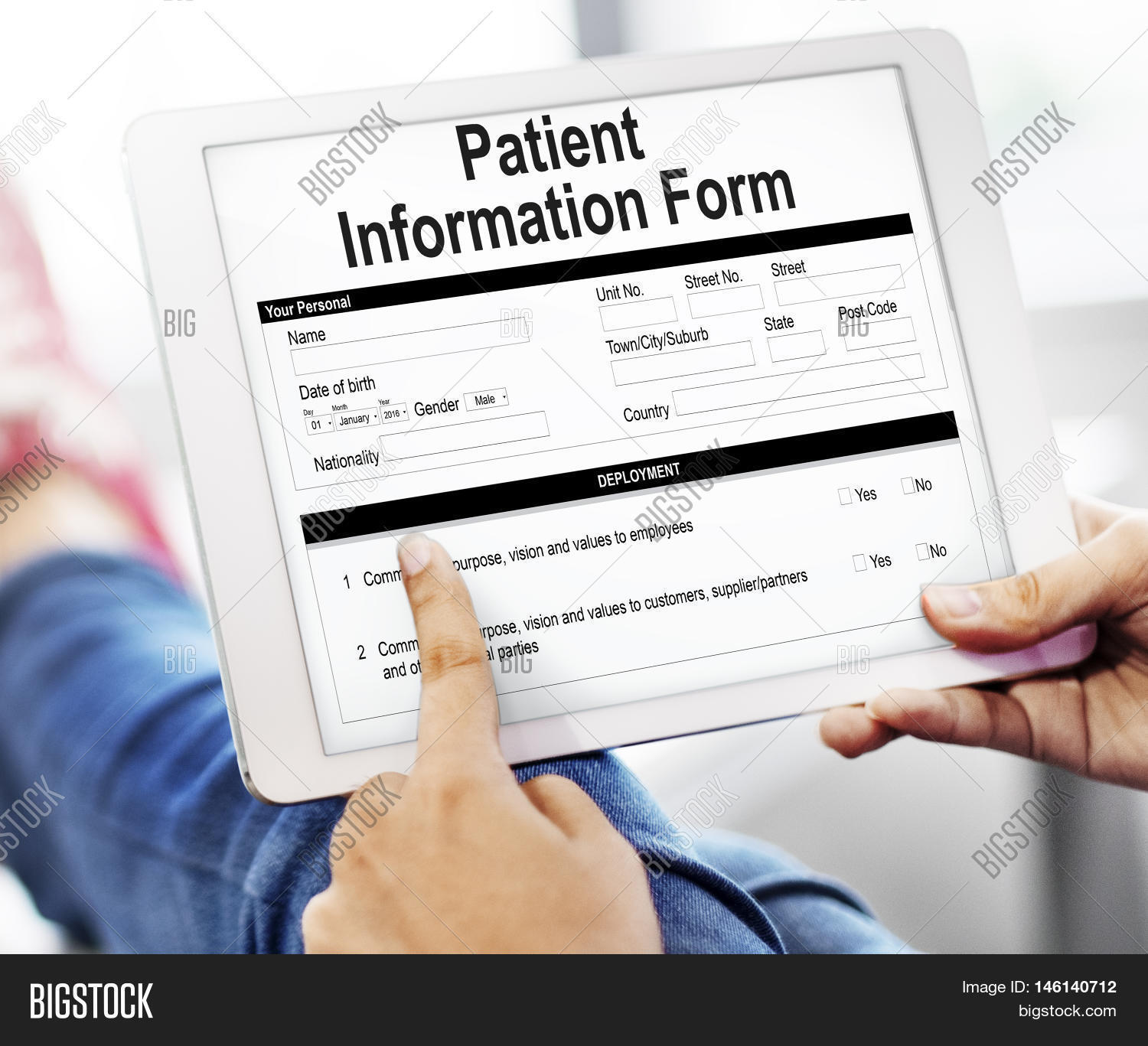 Patient Information Image & Photo (Free Trial) Bigstock