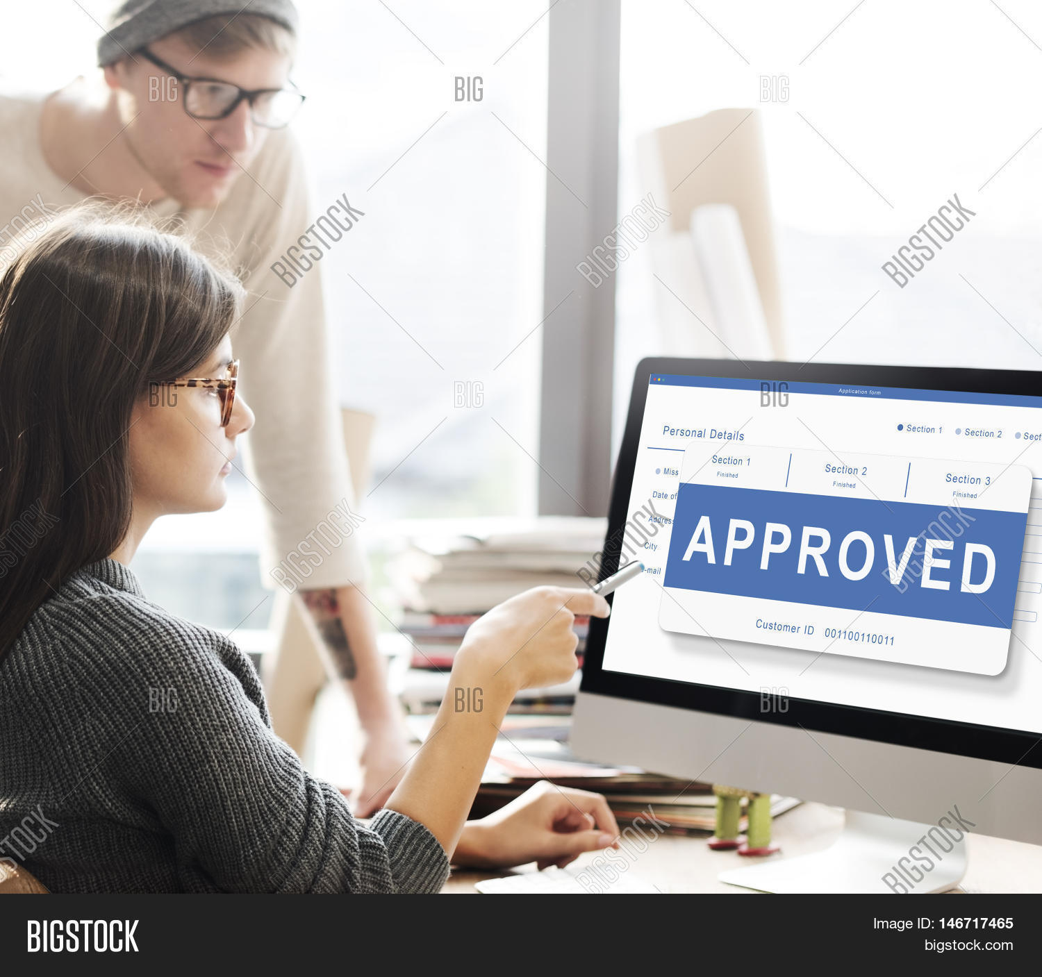 Approved Entry Pending Image & Photo (Free Trial) Bigstock