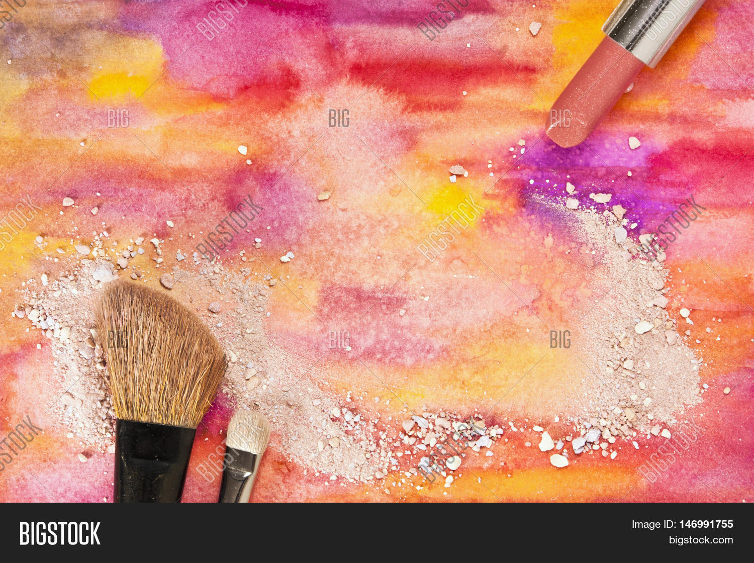 Makeup Brushes Image & Photo (Free Trial) | Bigstock