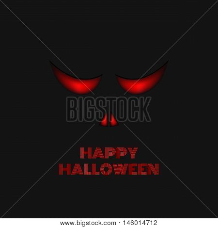 happy  red hallloween background eps 10 vector