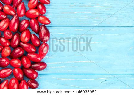 Fresh Cornelian Cherries