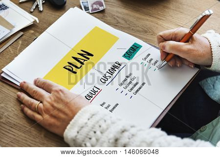 Plan Development Strategy List Process Concept
