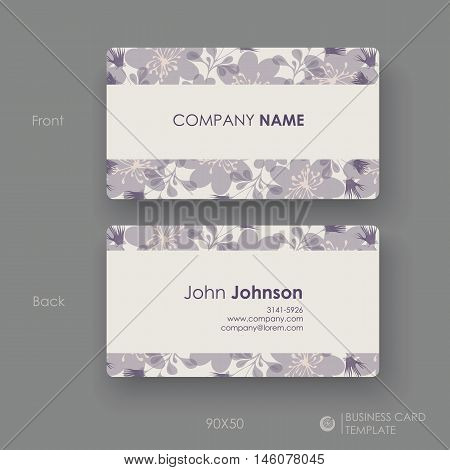 Business cards. For beauty salons, cafe and restaurant