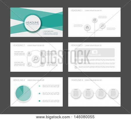 Set of color infographic elements for presentation templates. Leaflet, Annual report, book cover design. Brochure, layout, Flyer layout template design. Easy to edit.