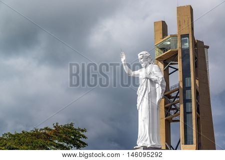 Big Jesus Statue View