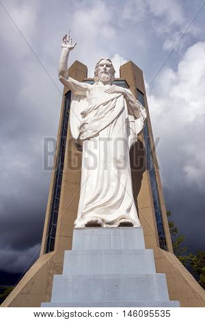 Vertical View Of Jesus