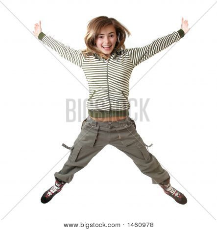 Jumping Girl