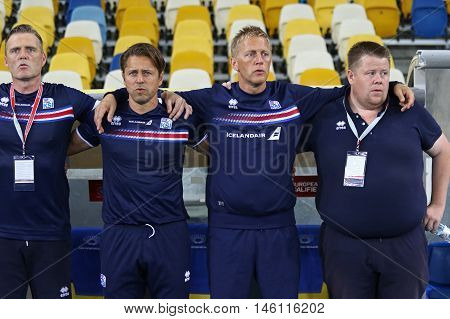Fifa World Cup 2018 Qualifying Game Ukraine V Iceland