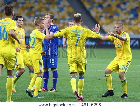 Fifa World Cup 2018 Qualifying Game Ukraine V Iceland